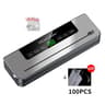 Electric Vacuum Sealer With Built In Cutter And Touch Controls 14