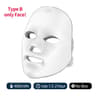Wireless 7Color LED Face And Neck Beauty Mask  Photon Therapy Skin Tightening And Rejuvenation Devi 7