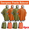 Emergency Waterproof Survival Poncho And Blanket  Lightweight Thermal Raincoat For Camping And Outd 7