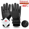 Men Waterproof Winter Cycling Gloves  Touch Screen Thermal Fleece Outdoor Gloves For Running Skiing 10