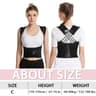 Adjustable Posture Corrector Belt For Adults  Breathable Back Support Strap For Men And Women 8