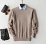 Classic VNeck Pullover Sweater For Men  Warm Cashmere Cotton Blend Winter Jumper 13