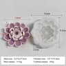 Lotus Flower Silicone Candle Mold For DIY Crafts 8