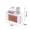 Kitchen Soap Dispenser With Sponge Holder For Hand And Dish Soap 6