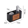 Kitchen Soap Dispenser With Sponge Holder For Hand And Dish Soap 7