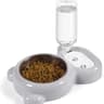 Double Cat Bowl Set With Automatic Water Dispenser 9