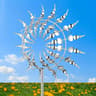 Magical Kinetic Metal Wind Spinner For Garden And Patio 7