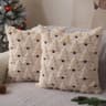 Fall Halloween Throw Pillow Covers Pumpkin Pattern Plush Cushion Cases For Sofa And Home Decor 0