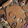 Wooden Embossed Rolling Pin With Christmas And Floral Patterns For Baking 12