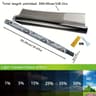 Black Car Window Tint Film  118 X 197 In UV Protection Heat Control Solar Foil For Car And Home Win