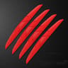 Car Door Edge Protector Set Silicone AntiCollision Strips For Door And Mirror Protection 7