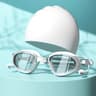 HD AntiFog Swimming Goggles Set With Waterproof Silicone Cap  UV Protection Swim Glasses For Adults 8