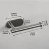 Stainless Steel No Punch WallMounted Tissue Holder Toilet Kitchen Roll Dispenser 8