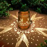 Iron Solar Lantern Outdoor Decorative Garden Light 8