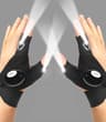 LED Half Finger Flashlight Gloves For Night Work Fishing And Outdoor Activities 9