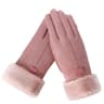 Women Winter Furry Warm Full Finger Mittens With Soft Lining And Outdoor Touchscreen Design 9