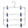 Multi Functional Home Non Slip Metal Pants Rack Stainless Steel Hanger Storage Skirt Rack 9