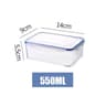 Plastic Refrigerator Food Storage Box With Lid Airtight Container For Kitchen Organization 7
