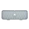 Silicone Faucet Absorbent Pad Shelf Sink Splash Catcher Mat 8