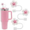 Flower Design Silicone Straw Covers For Stanley Cups 30 Oz And 40 Oz 7