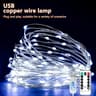 USB LED String Lights  Flexible Copper Wire Fairy Garland For Christmas Wedding And Party Decoratio 9
