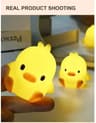 Duck Night Light  Cute Cartoon Animal Bedside Lamp For Kids Room And Bedroom Decoration 8