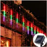 Solar LED Meteor Shower Lights  Outdoor Waterproof Falling Rain String Lights 8