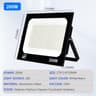 High Brightness LED Flood Light  Outdoor Waterproof Path And Garden Spotlight 10W200W 12