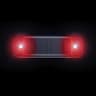 Mini Solar LED Car Warning Light  Wireless AntiTheft Flashing Alarm Lamp 10