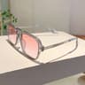 Trendy Square Grey Sunglasses For Women  UV Protection Fashion Shades 11