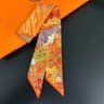 Long Scarf Ribbon Headband For Women  Versatile Neckerchief And Bag Handle Accessory 13