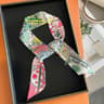 Long Scarf Ribbon Headband For Women  Versatile Neckerchief And Bag Handle Accessory 29