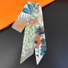 Long Scarf Ribbon Headband For Women  Versatile Neckerchief And Bag Handle Accessory 28
