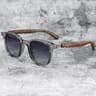 Vintage Wooden Frame Sunglasses  Classic UV Protection Eyewear For Men And Women 9