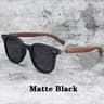 Vintage Wooden Frame Sunglasses  Classic UV Protection Eyewear For Men And Women 8