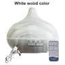550ml Wood Grain USB Aroma Diffuser With Remote Control And LED Lights  Essential Oil Air Humidifie 9