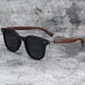 Wood Grain Retro Sunglasses For Men And Women 8
