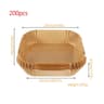 Air Fryer Food Pads Disposable Oil Absorbing Baking Paper Liners 12