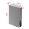 PS5 Slim Console Dust Cover Waterproof Anti Scratch Protector For Vertical Or Horizontal Setup 6