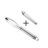Stainless Steel Fish Scale Scraper And Bone Tweezers Set 9