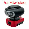 Portable Lithium Powered Warm Air Blower Heater Dual Mode 9