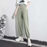 Women Fleece Lined Winter Joggers High Waist Drawstring Pants 9