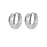 Stainless Steel Star Hoop Earrings 22