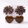 Girls Bow Hair Clip Set 3 Pack 9
