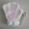 Plush Cat Paw Fingerless Gloves 11