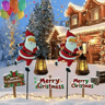 Solar Santa Claus Kettle Light For Garden And Outdoor Christmas Decoration 6