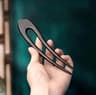 Wooden U Shaped Hair Stick 6