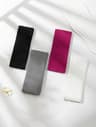 Solid Color Elastic Hair Bands For Women 7