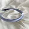 Solid Color Satin Elastic Hair Bands For Women 9