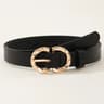 Classic PU Belt With Metal Buckle For Jeans And Dresses 7